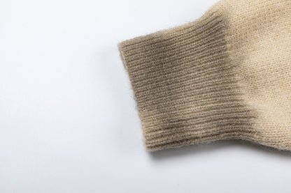 Oversize V-Neck Knit Cardigan WN11401