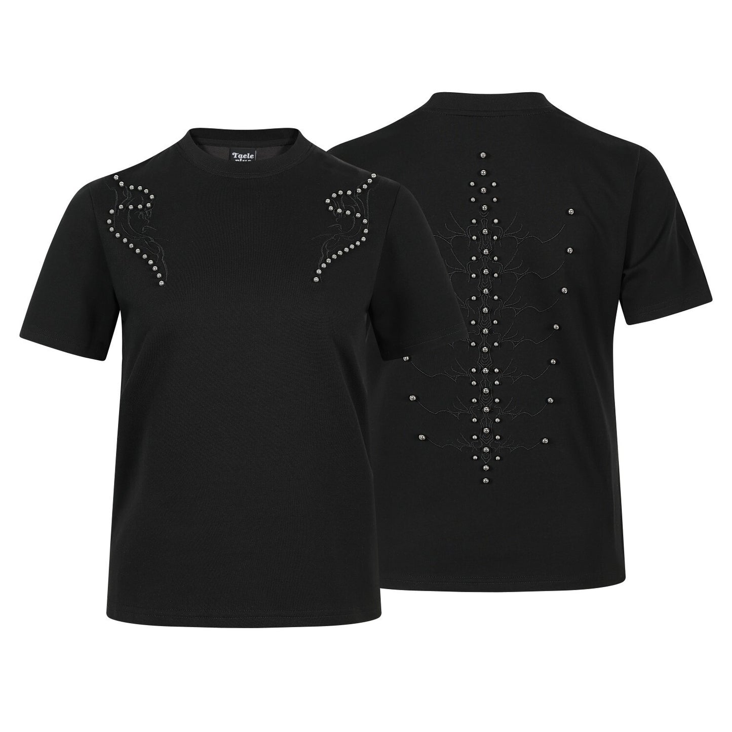 Rivet Design Short Sleeve T-Shirt WN25642