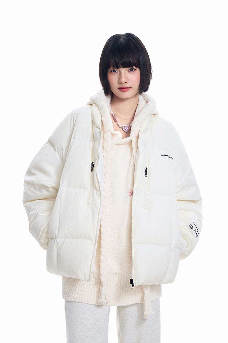 Reversible Oversize Goose Down Jacket WN9788