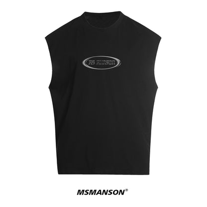 Oversize Sleeveless T-Shirt WN18665