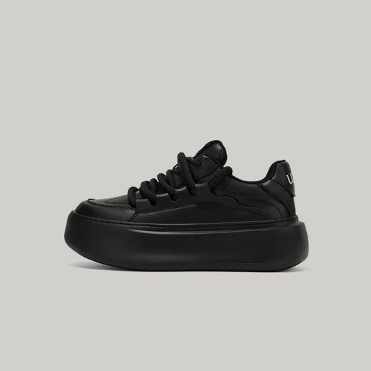 Platform Thick Sole Lace-Up Sneakers WN23499