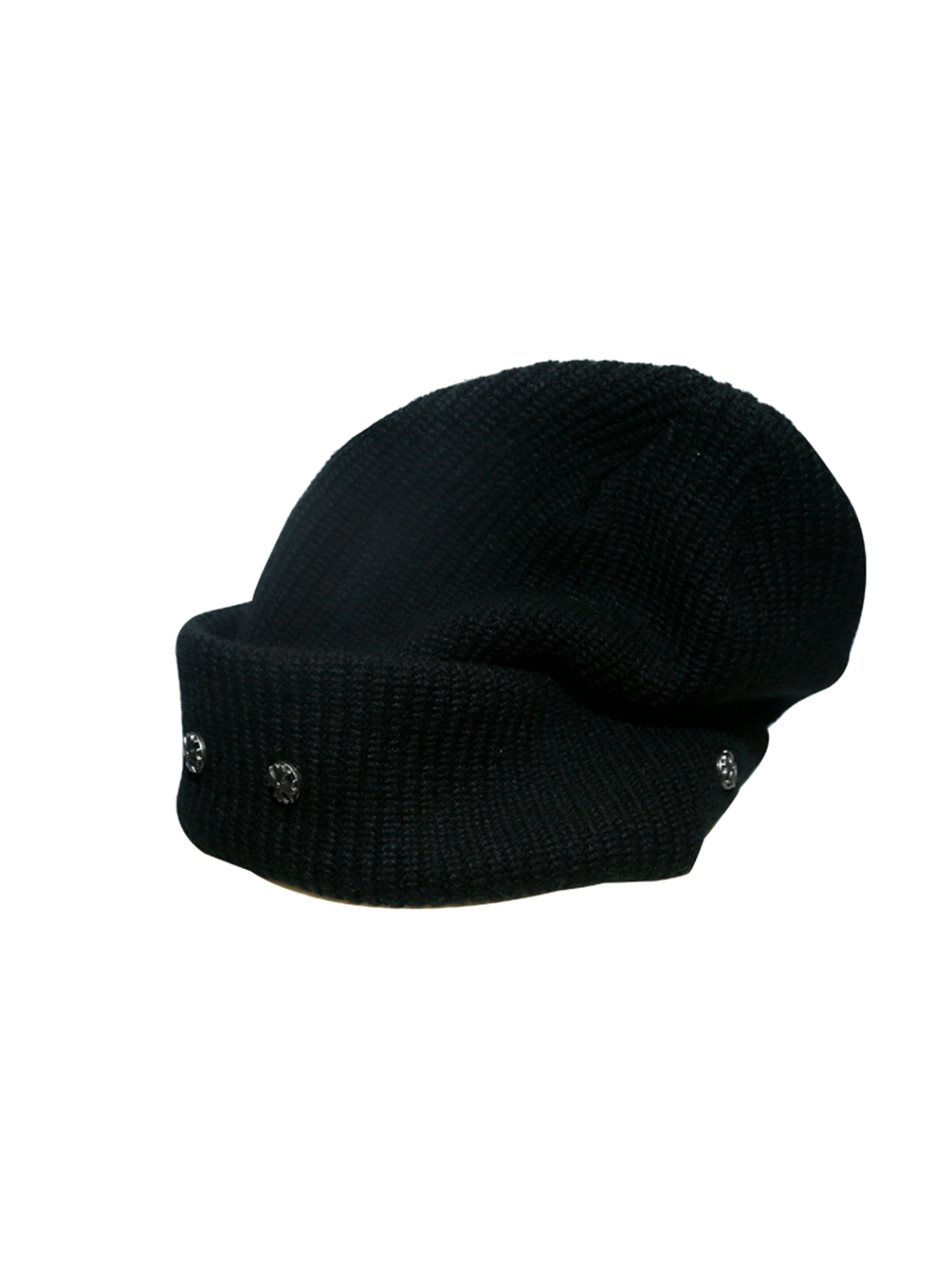 Cross Rivet Knit Hat WN21107