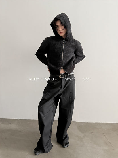 Pleats Wide-Leg Trousers WN15276