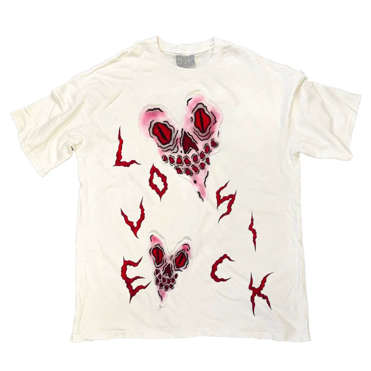 Graffiti Print Short Sleeve T-Shirt WN18751