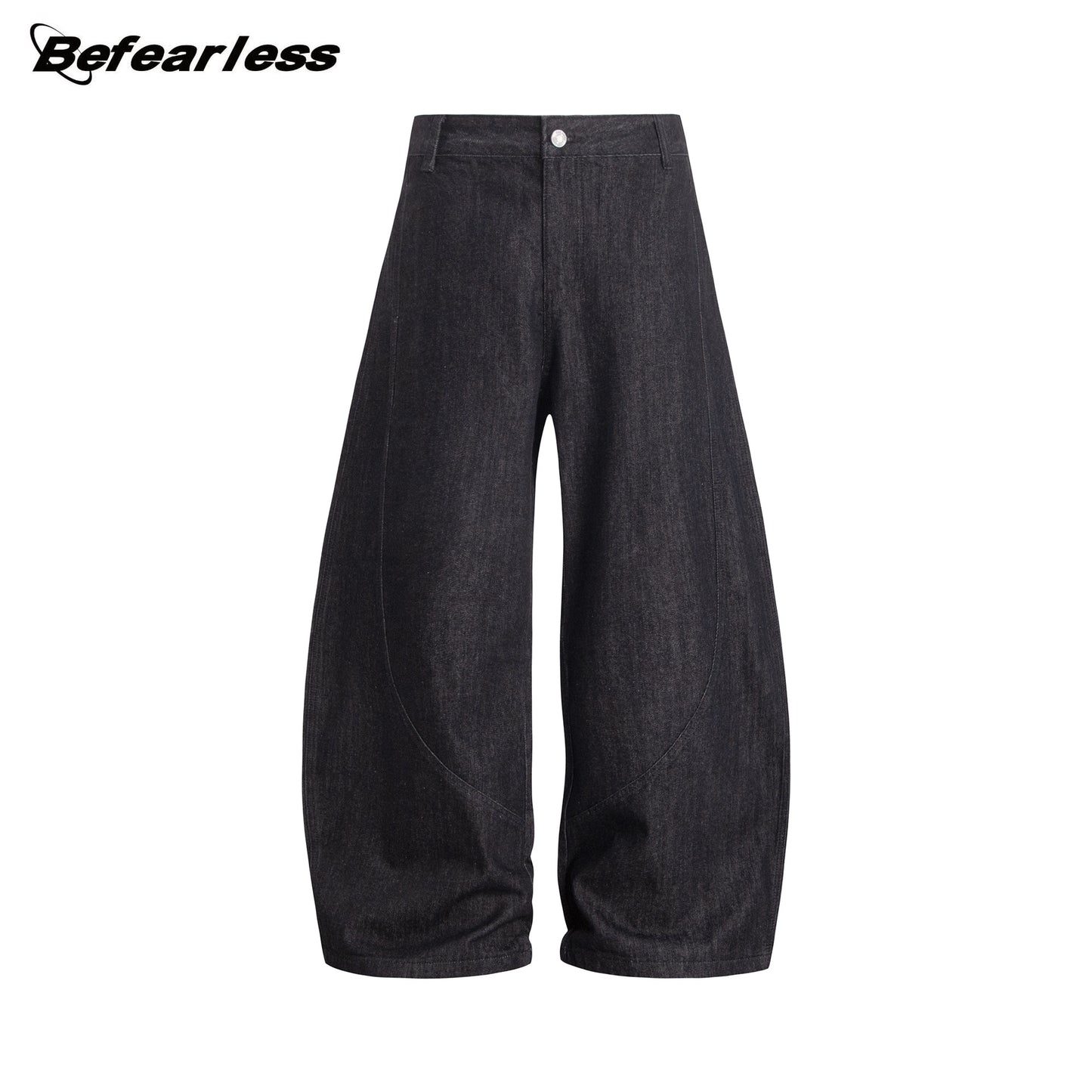 Panel Wide Leg Denim Jeans WN26279