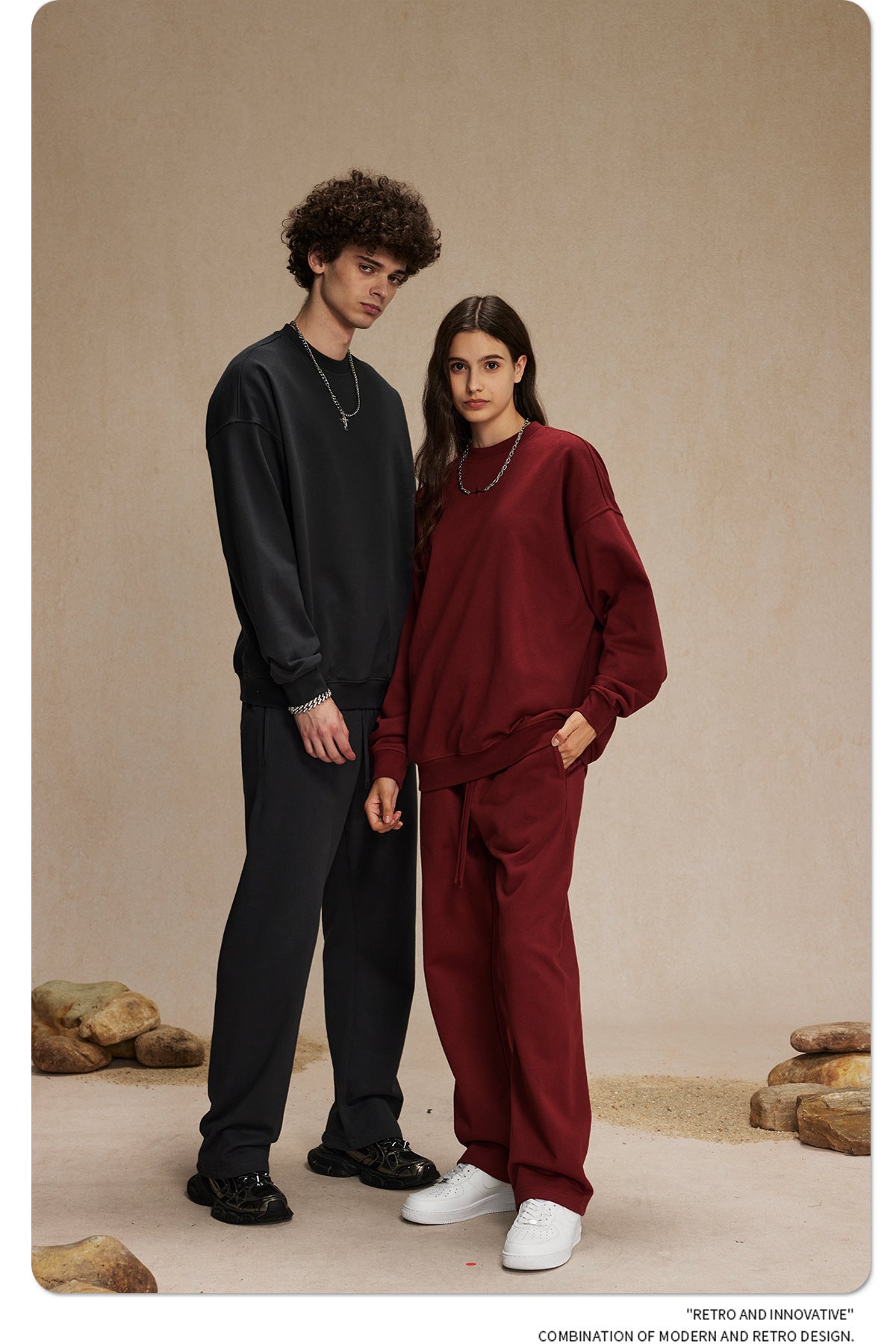 Oversize Crewneck Sweatshirt WN9972