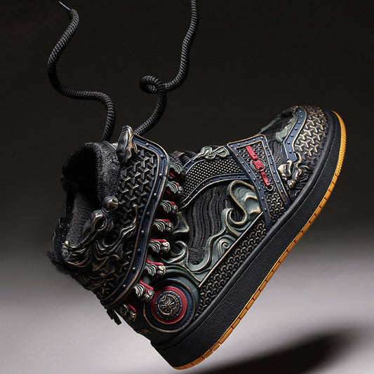 High-Top Lace-Up Sneakers WN23306