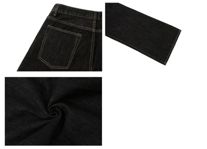 Wide Leg Denim Jeans WN26201