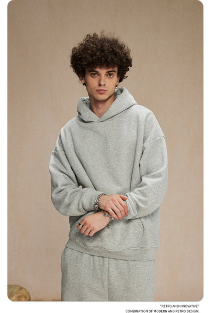 Oversize Plain Hoodie WN9968