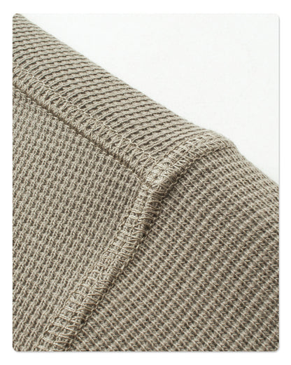 Oversize Waffle Long-sleeve T-shirt WN6601