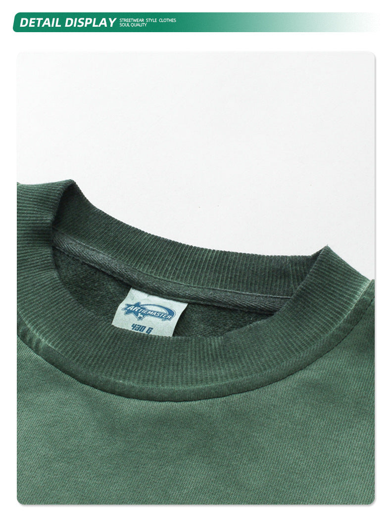 Oversize Heavyweight Washed Sweatshirt WN6614