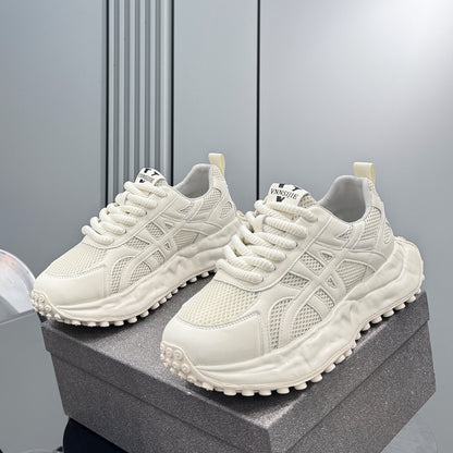Breathable Platform Height-Increasing Dad Sneakers WN24758