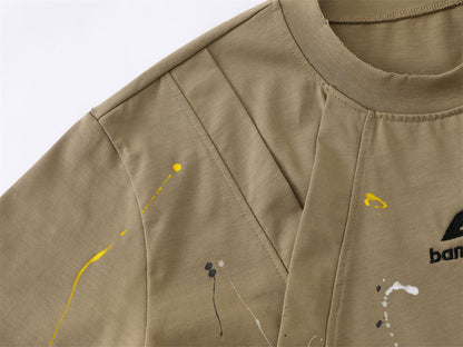 Paint Splash Short Sleeve T-Shirt WN26796