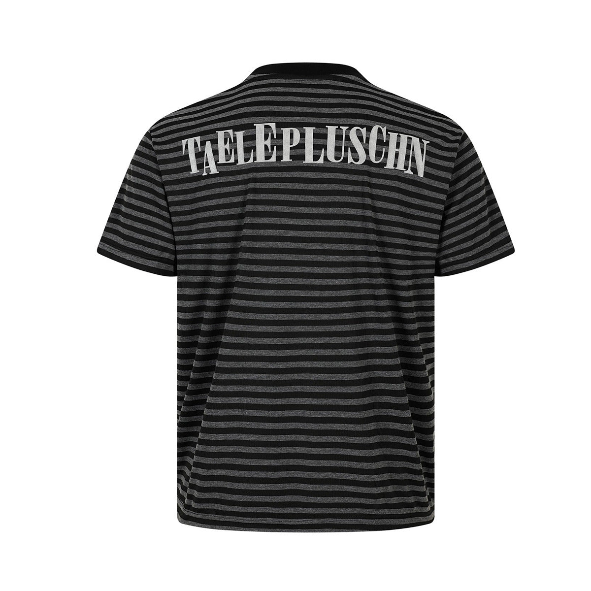 Stripe Cross Rhinestone Short Sleeve T-Shirt WN25781