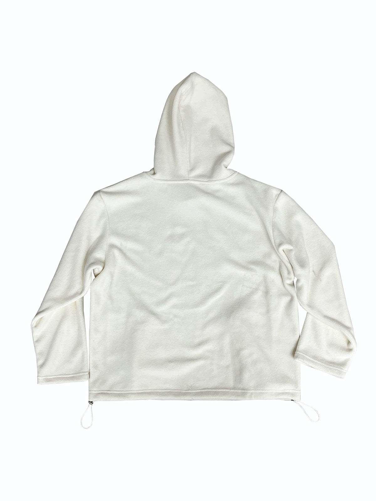 Beetle and Orchid Embroidery Double-Sided Fleece Hoodie WN18872