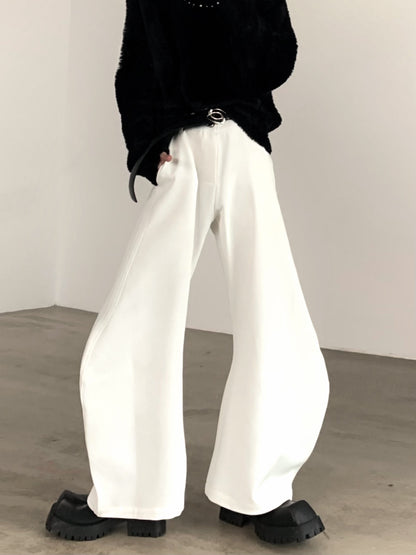 Wide-leg Curve Trousers WN9196