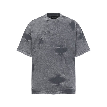 Heavyweight Washed Tie-Dye Short Sleeve T-Shirt WN25749