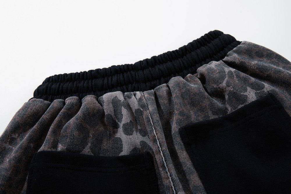 Leopard Embroidery Polo Shirt & Short Pants Setup WN27909