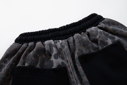 Leopard Embroidery Polo Shirt & Short Pants Setup WN27909