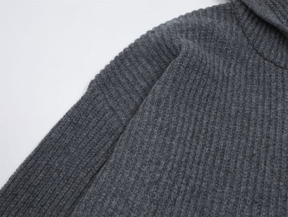 Oversize Knit Hoodie WN11552