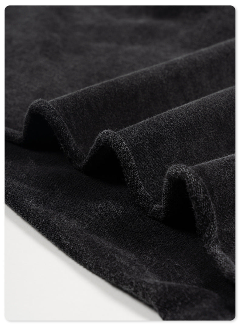 Water Washed Heavyweight Oversize Short Sleeve T-Shirt WN6077