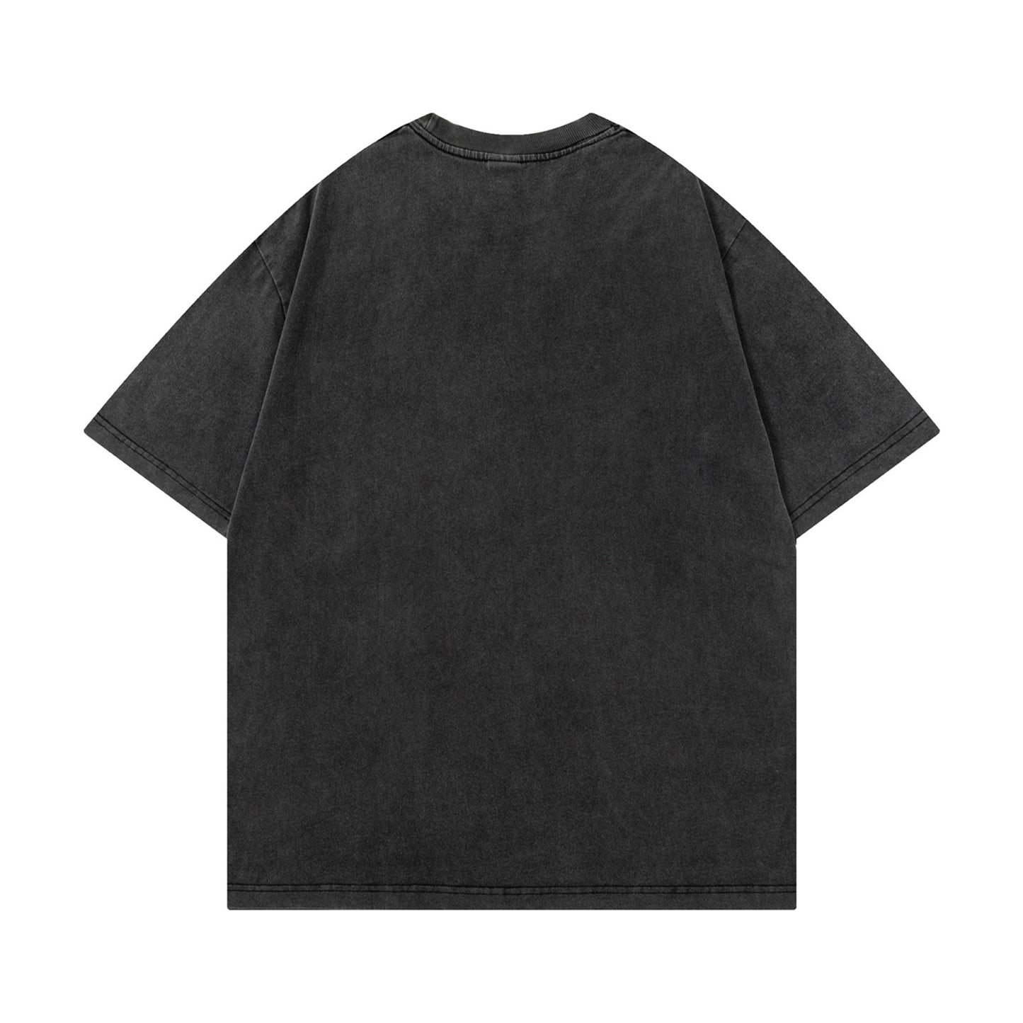 Washed Portrait Collage Short Sleeve T-Shirt WN26750