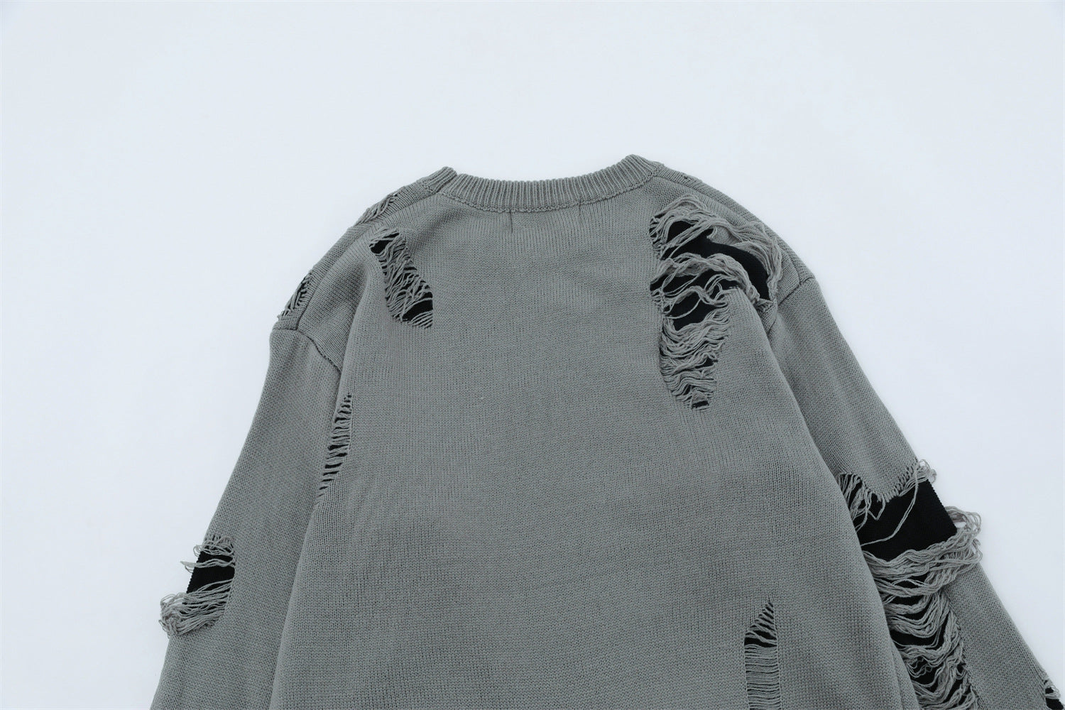 Damage Knit Sweater WN11186 – WONDER NOAH
