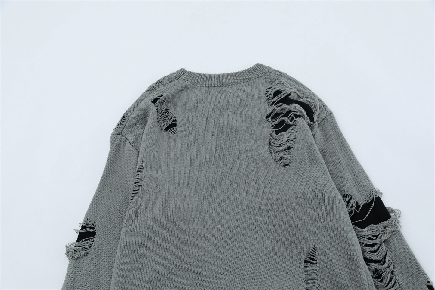 Damage Knit Sweater WN11186