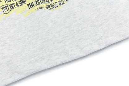 Portrait Letter Print Short Sleeve T-Shirt WN26748
