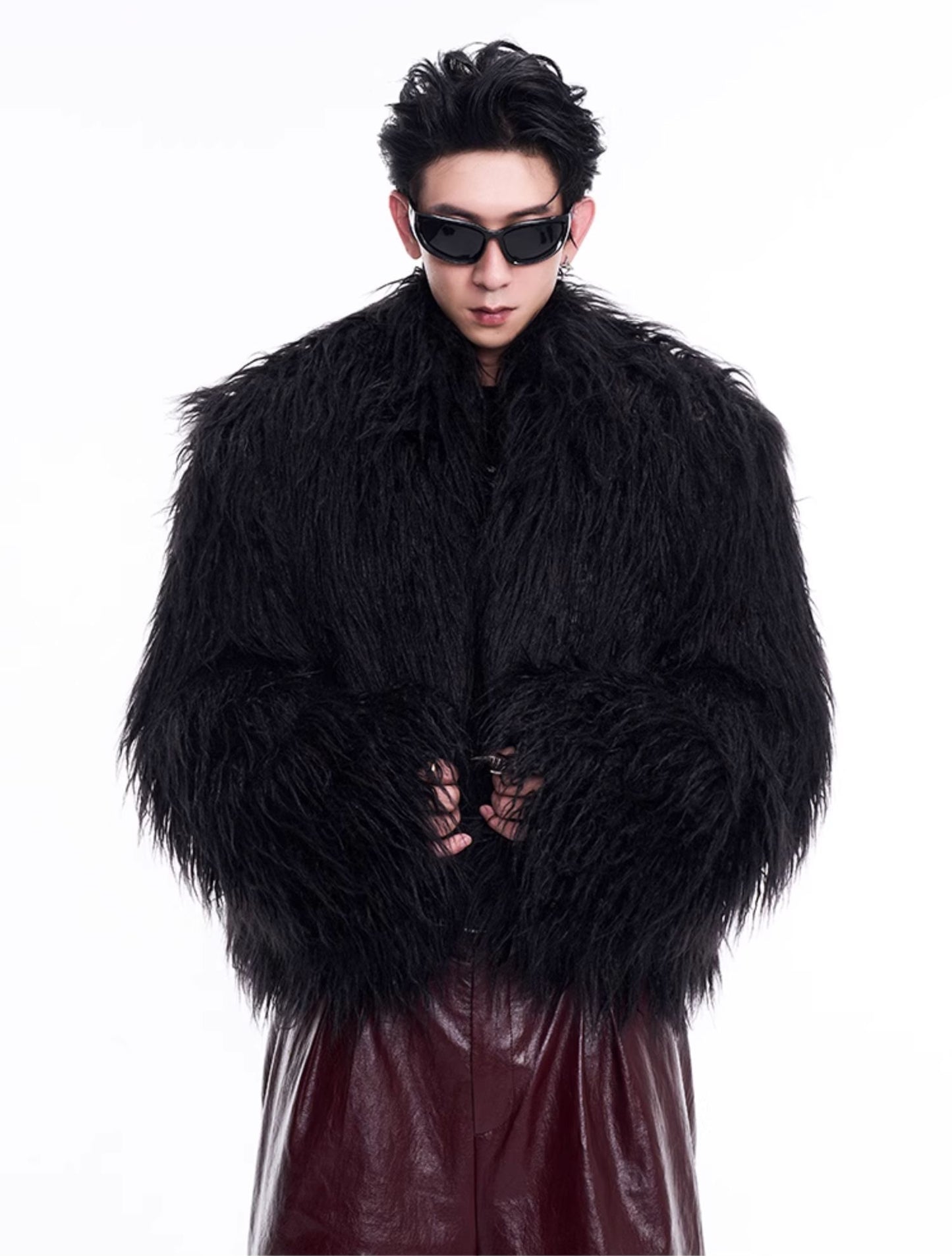 Fake Fur Short Jacket WN10232