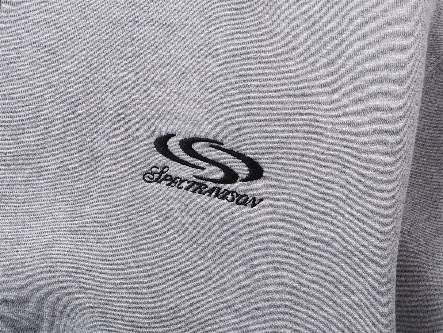 Letter Embroidery Oversize Zipper Hoodie WN11528