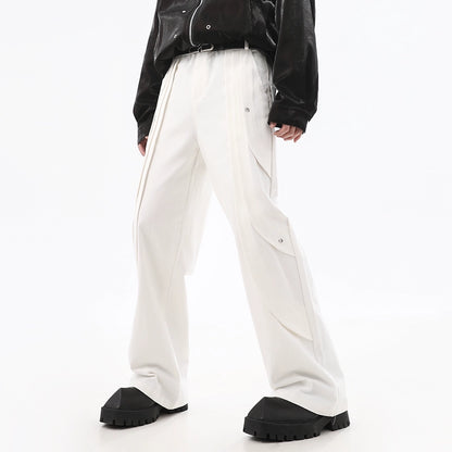 Pleats Straight Trousers WN10449