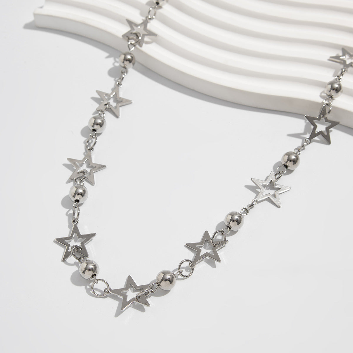 Pentagram Beads Pants Chain WN21077