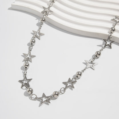 Pentagram Beads Pants Chain WN21077