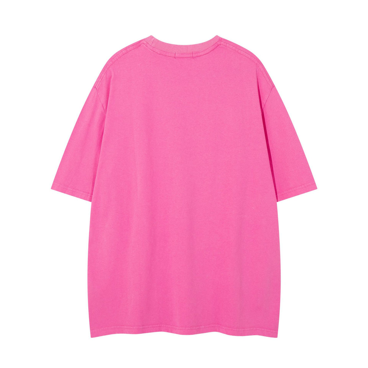 Washed Plain Short Sleeve T-Shirt WN26776