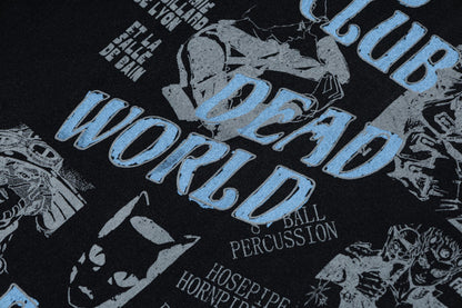 Comic Letter Graphic Short Sleeve T-Shirt WN25845