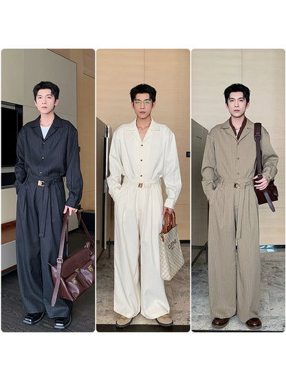 Sporty Long Sleeve Shirt & Pants Setup WN20408