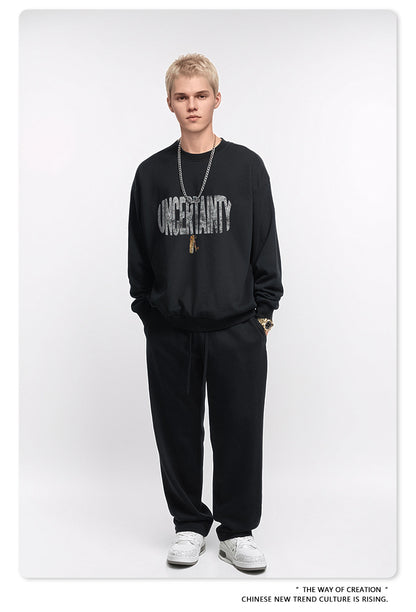 Oversize Round Neck Sweatshirt WN9939