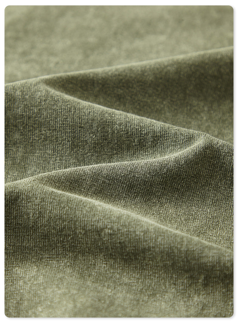 Oversize Washed Long-sleeve t-shirt WN6053