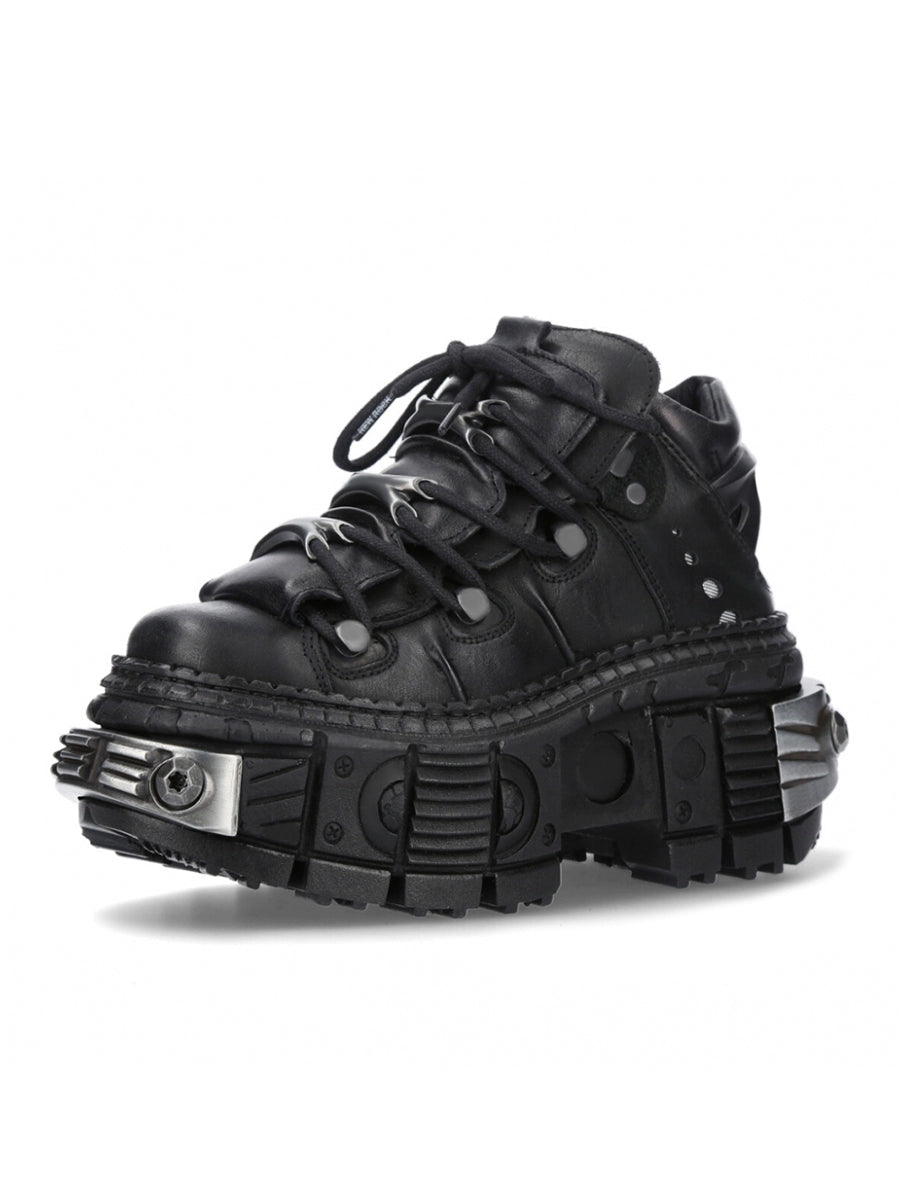 Derby Design Chunky Sole Large Toe Shoes WN19191