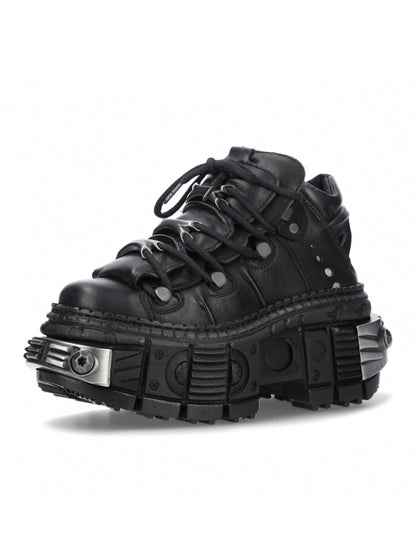 Derby Design Chunky Sole Large Toe Shoes WN19191