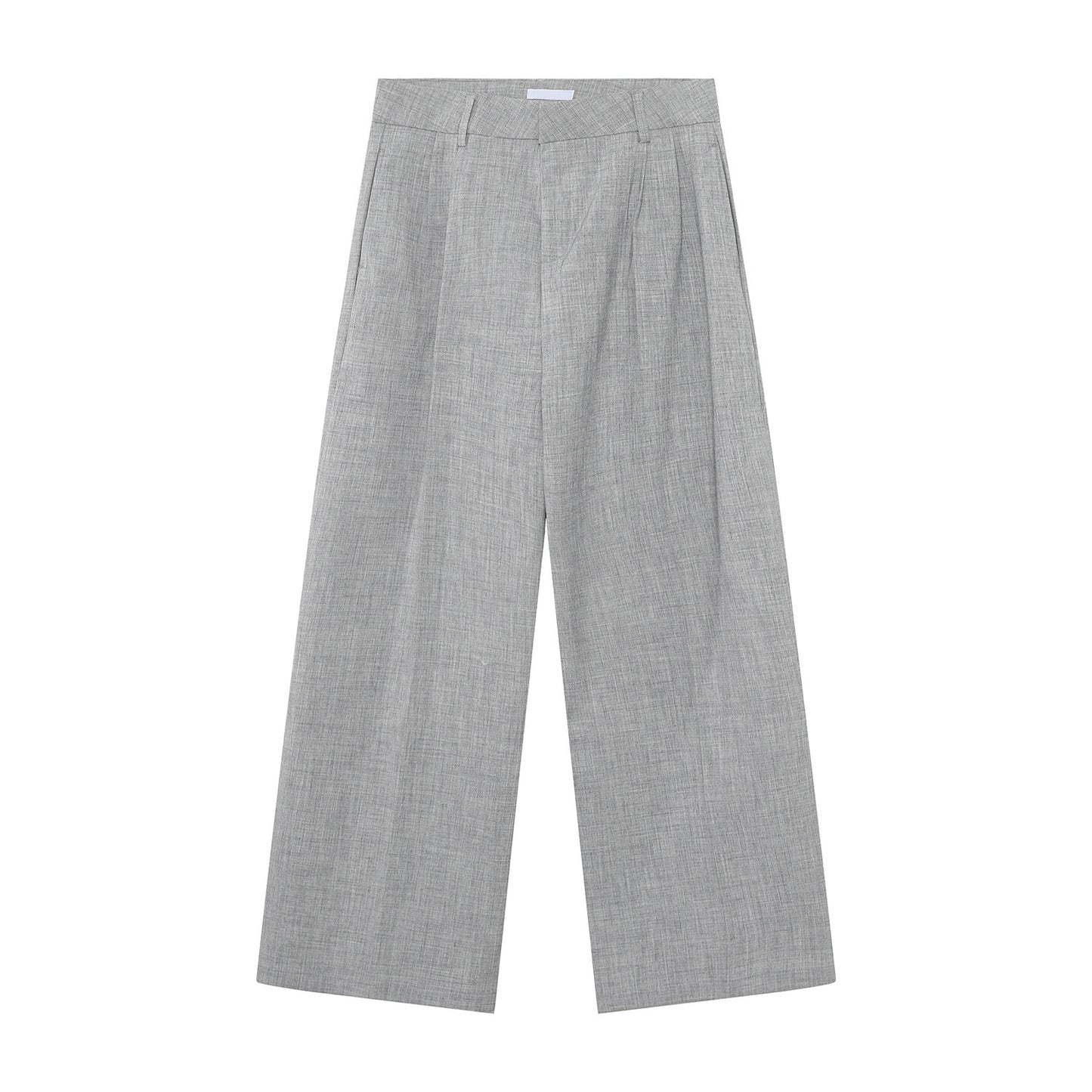 Double Tailored Jacket & Pleats Wide Leg Trousers Setup WN25019