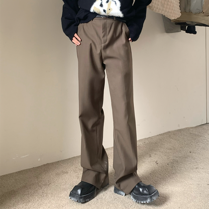 Straight Wide Leg Draped Trousers WN25232