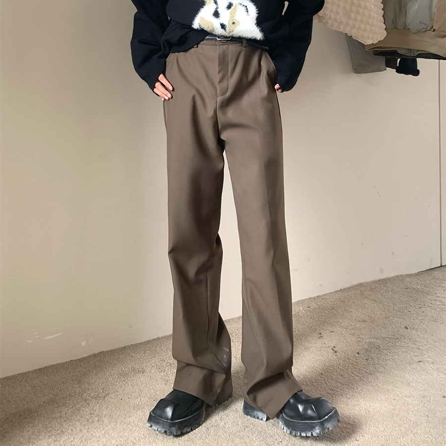 Drape Straight Trousers WN25289