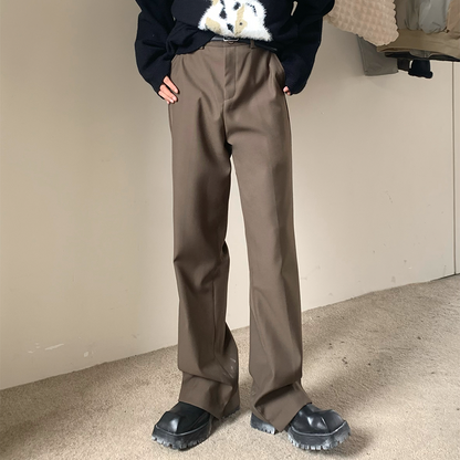 Drape Straight Trousers WN25289