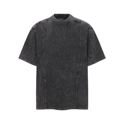 Washed Panel Short Sleeve T-Shirt WN25758