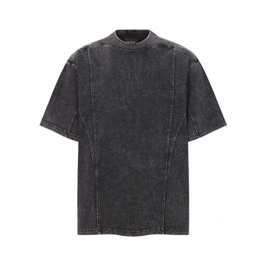 Washed Panel Short Sleeve T-Shirt WN25758