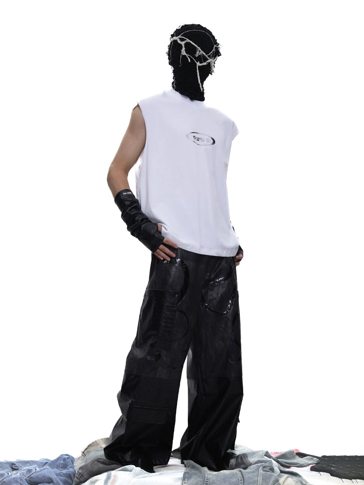 Oversize Sleeveless T-Shirt WN18665