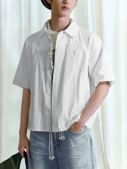 Pure Cotton Short Sleeve Shirt WN8538