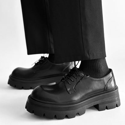 Lace Up Thick Sole Platform Shoes WN24572